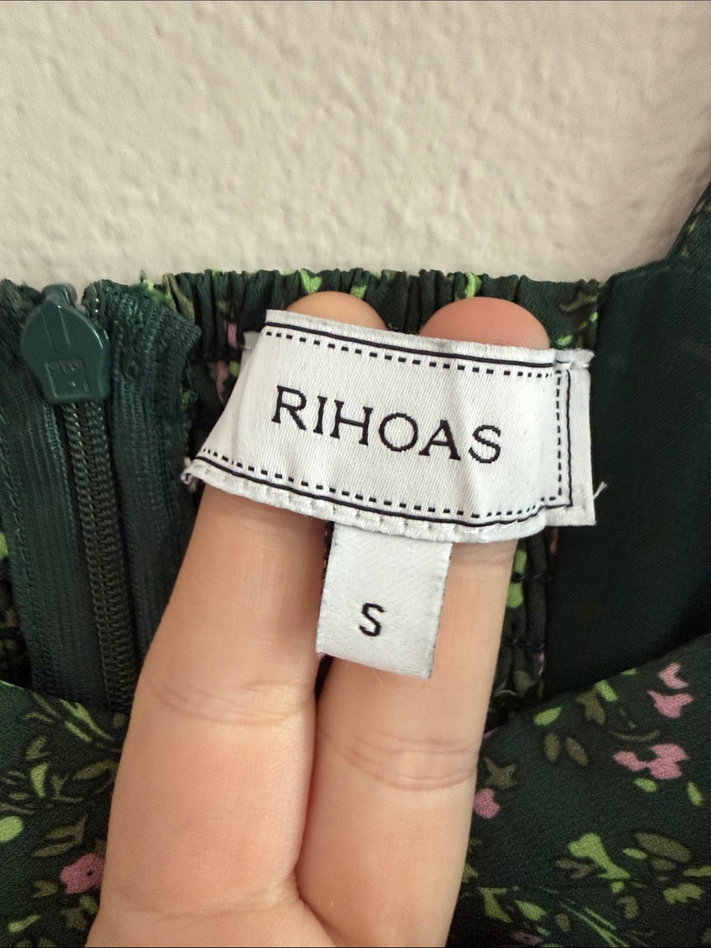 RIHOAS Floral Tie Strap Midi Dress - Picture 4 of 6